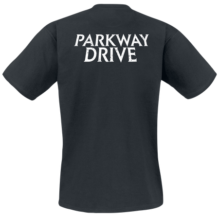T-Shirt Manches courtes  de Parkway Drive - Smoke Skull - S à XXL - pour Homme - noir - Parkway Drive - View 2