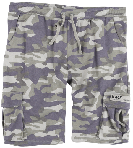Short  de Black Premium by EMP - Short en sweat Camouflage - S à L - pour Homme - marron - Black Premium by EMP - View 2