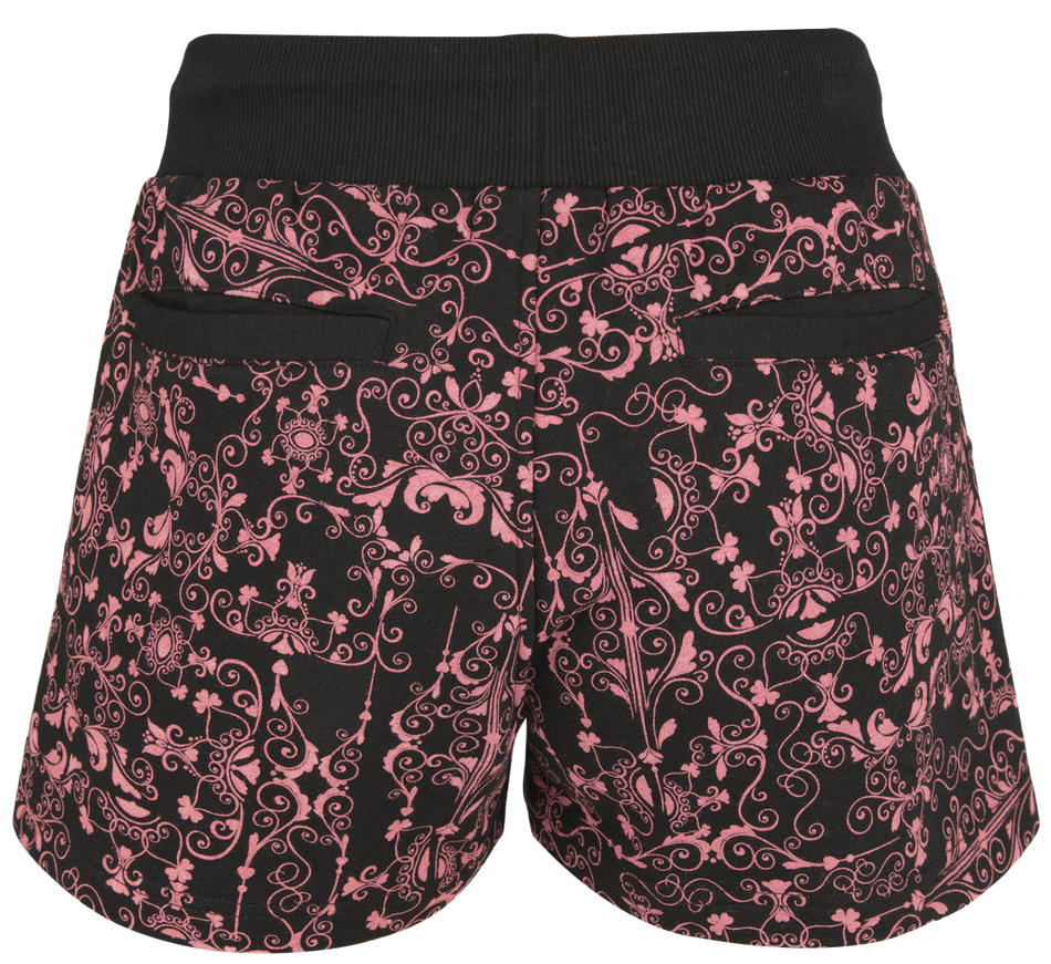 Short  de RED by EMP - Short motifs roses - S à M - pour Femme - noir - RED by EMP - View 2