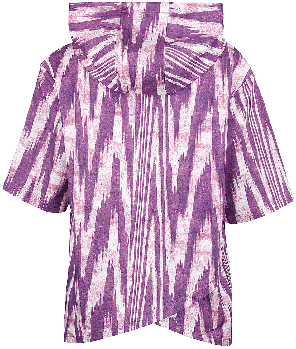 Sweat-shirt à capuche  de Fila - Sweat à capuche ample CORCIANO - S - pour Femme - blanc/rose - Fila - View 2