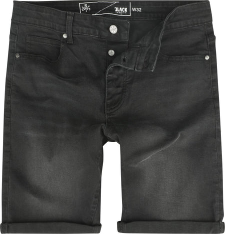 Short  de Black Premium by EMP - EMP Street Crafted Design Collection - Shorts - 29 à 34 - pour Homme - noir - Black Premium by EMP