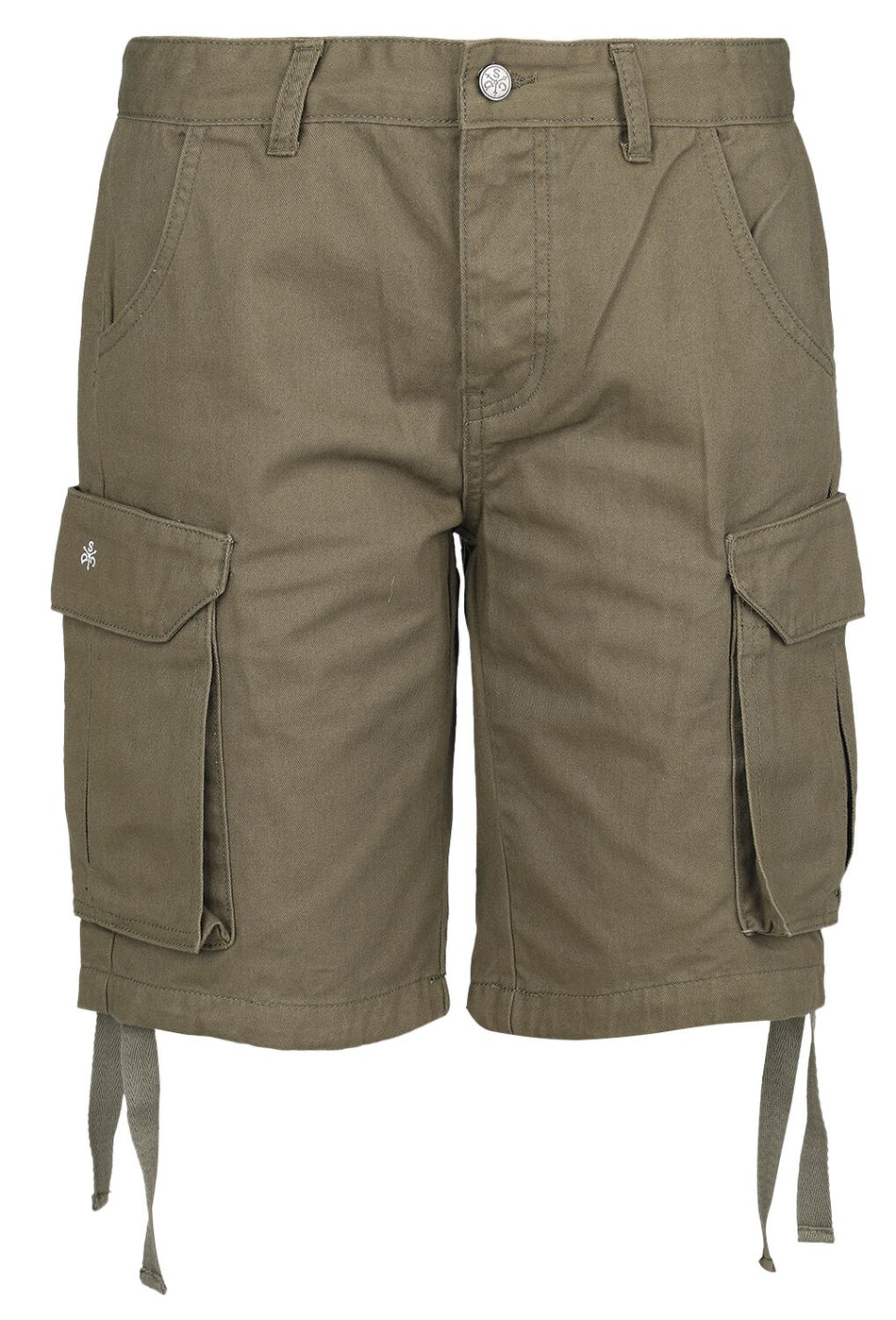 Short  de Black Premium by EMP - EMP Street Crafted Design Collection - Shorts - 27 à 34 - pour Femme - olive - Black Premium by EMP