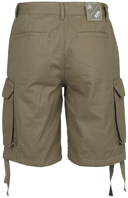 Short  de Black Premium by EMP - EMP Street Crafted Design Collection - Shorts - 27 à 34 - pour Femme - olive - Black Premium by EMP - View 2