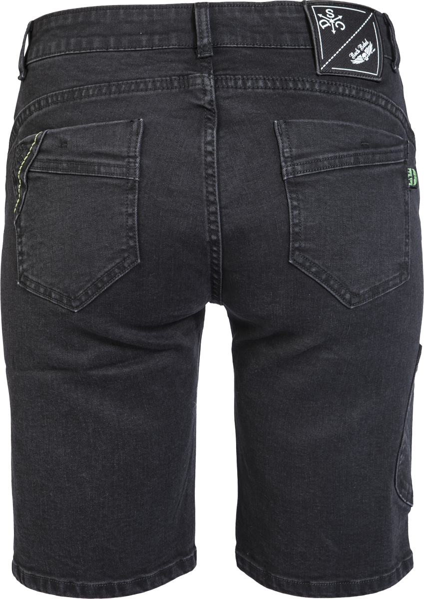 Short  de Rock Rebel by EMP - 27 à 34 - pour Femme - noir - Rock Rebel by EMP - View 2