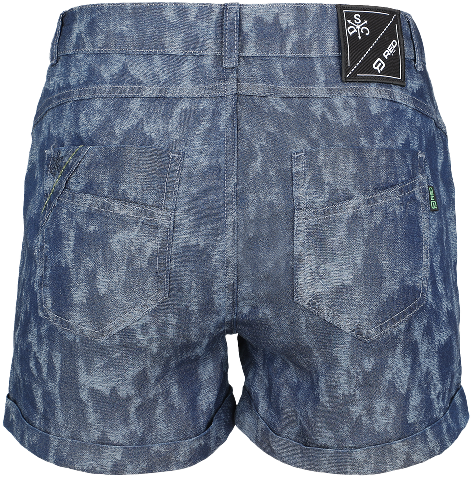 Short  de RED by EMP - EMP Street Crafted Design Collection - Shorts - 27 à 34 - pour Femme - bleu - RED by EMP - View 2