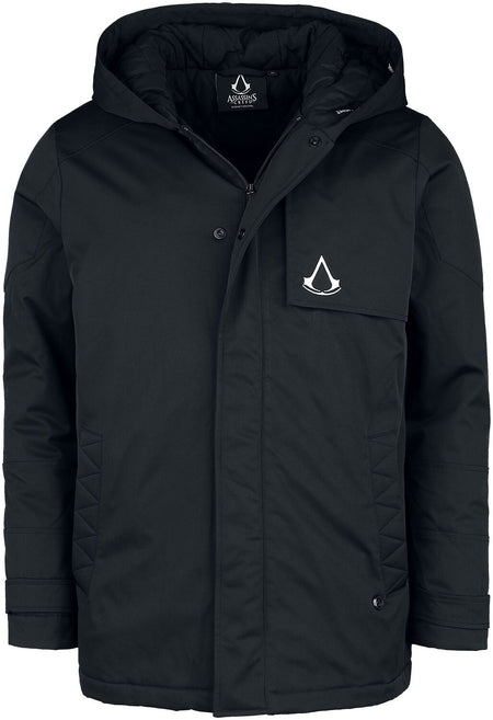 Veste mi-saison Gaming de Assassin's Creed - Assassin's Creed x Musterbrand - Logo - S à XL - pour Homme - noir - Assassin's Creed