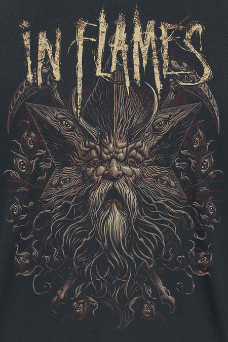 T-Shirt Manches courtes  de In Flames - Eternal Life - S à 3XL - pour Homme - noir - In Flames - View 2