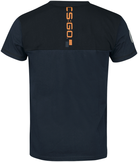 T-Shirt Manches courtes Gaming de Counter-Strike - Global Offensive - CS:GO - S à XL - pour Homme - bleu - Counter-Strike - View 2