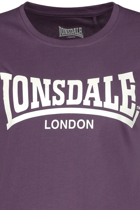 T-Shirt Manches courtes  de Lonsdale London - CARTMEL - XS à XL - pour Femme - aubergine - Lonsdale London - View 2