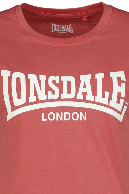 T-Shirt Manches courtes  de Lonsdale London - CARTMEL - XS à XL - pour Femme - rouge - Lonsdale London - View 2