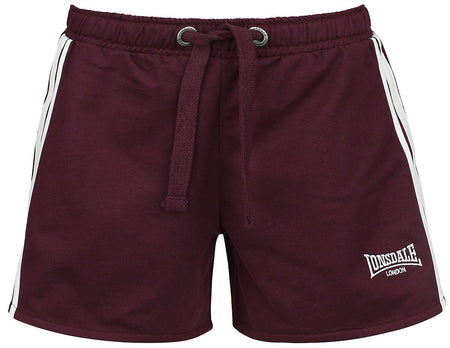 Short  de Lonsdale London - CARLOWAY - XS à XL - pour Femme - rouge foncé - Lonsdale London