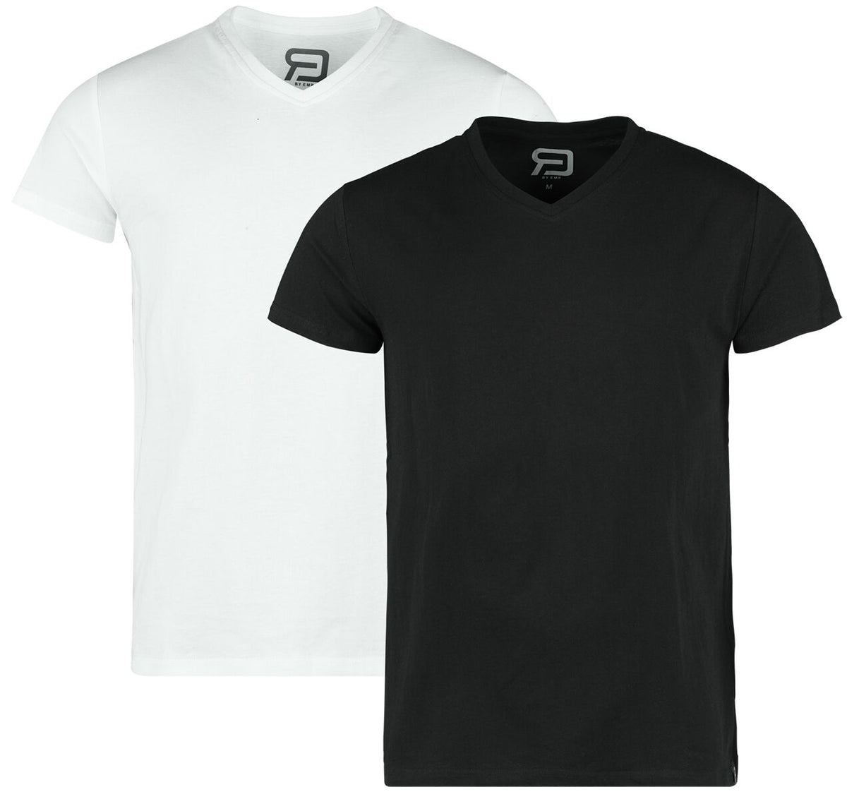 T-Shirt Manches courtes  de RED by EMP - T-Shirts (Lot de 2) - S à XXL - pour Homme - noir/blanc - RED by EMP