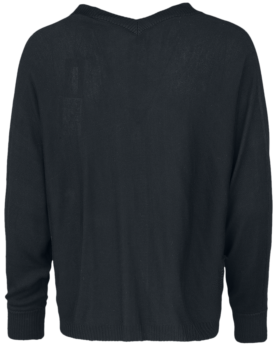 Gilets & Ponchos Gothic de Jawbreaker - Gilet Way Out - XS à XXL - pour Femme - noir/blanc - Jawbreaker - View 2