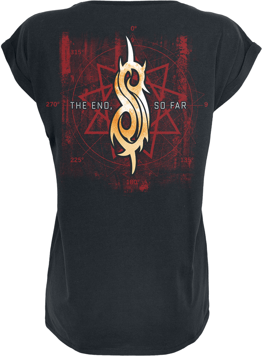 T-Shirt Manches courtes  de Slipknot - The End, So Far Group Squares - S à 3XL - pour Femme - noir - Slipknot - View 2