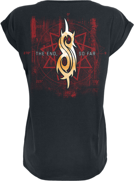 T-Shirt Manches courtes  de Slipknot - The End, So Far Group Squares - S à 3XL - pour Femme - noir - Slipknot - View 2