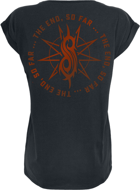 T-Shirt Manches courtes  de Slipknot - The End, So Far Group Star - S à 3XL - pour Femme - noir - Slipknot - View 2