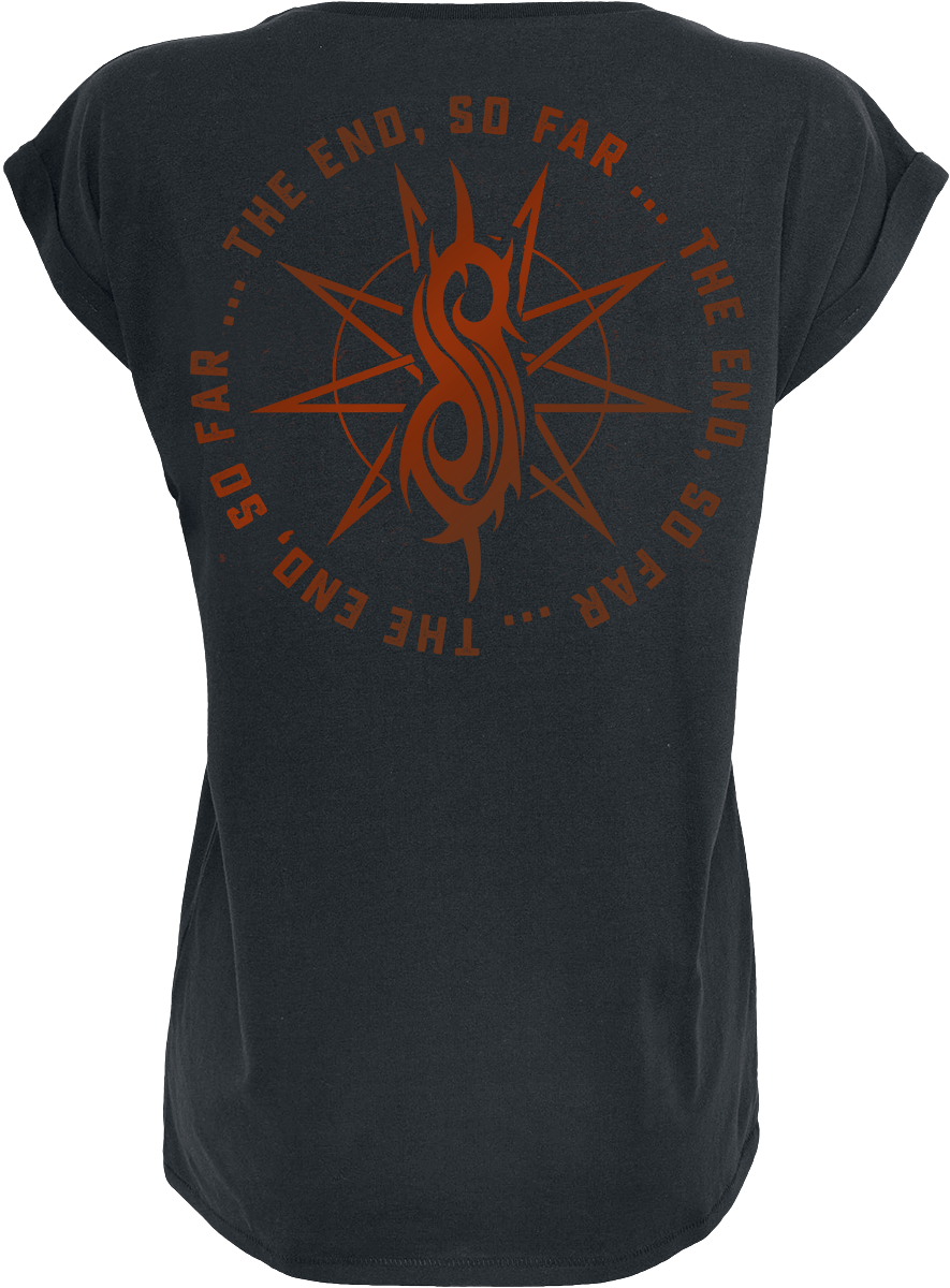 T-Shirt Manches courtes  de Slipknot - The End, So Far Group Star - S à 3XL - pour Femme - noir - Slipknot - View 2