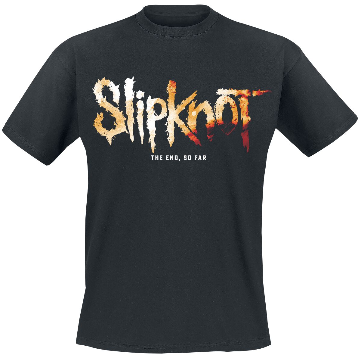T-Shirt Manches courtes  de Slipknot - The End, So Far Logo - S à 3XL - pour Homme - noir - Slipknot