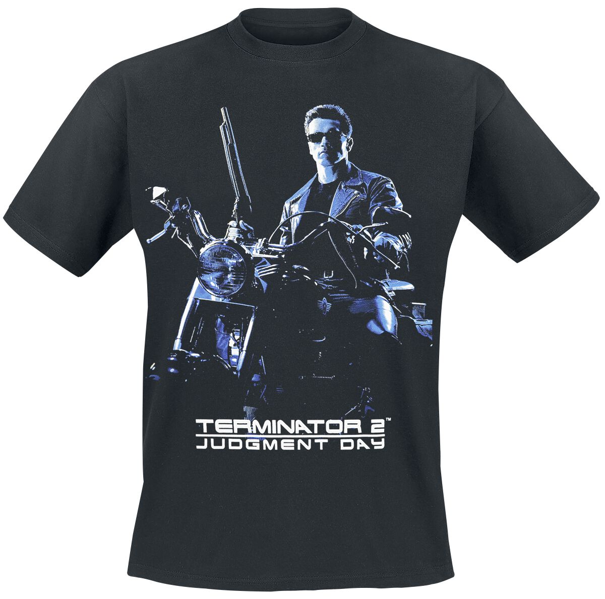 T-Shirt Manches courtes  de Terminator - 2 - Poster - S à 3XL - pour Homme - noir - Terminator