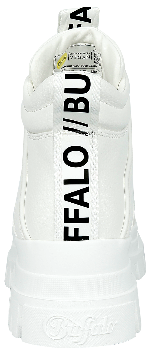 Baskets hautes  de Buffalo - Aspha NC Mid Vegan Nappa - EU36 à EU41 - pour Femme - blanc - Buffalo - View 2