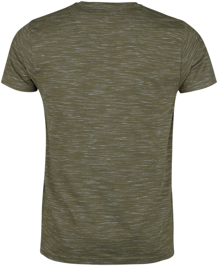 T-Shirt Manches courtes  de Indicode - Blaine - L - pour Homme - olive - Indicode - View 2