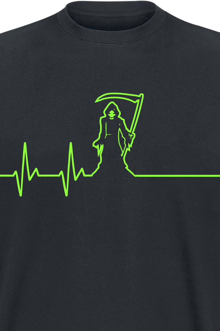 T-Shirt Manches courtes Fun de Slogans - ECG - Faucheuse - S à XL - pour Homme - noir - Slogans - View 2