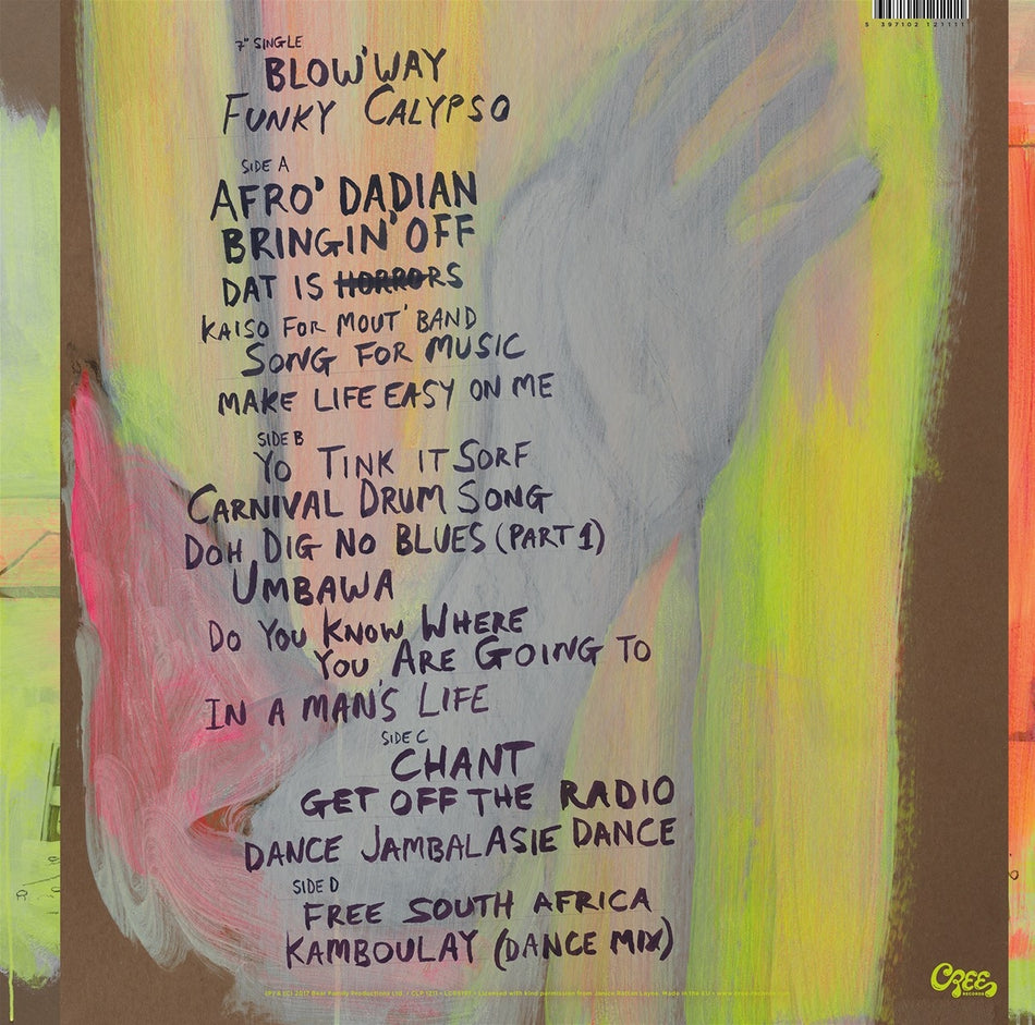 BLOW 'WAY -LP+7"- - Back Cover