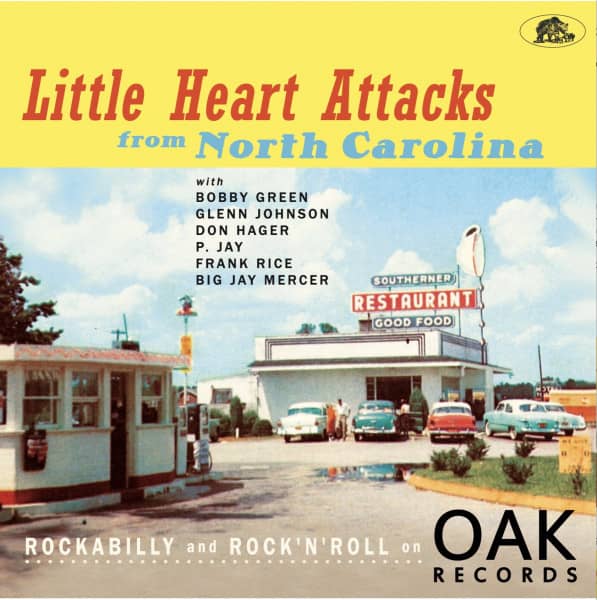 ittle Heart Attacks From North Carolina ( 10 inches + CD) - Front Cover