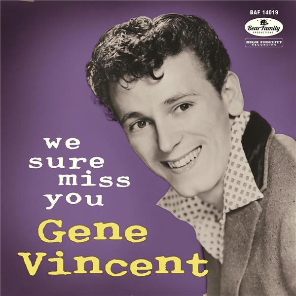 WE SURE MISS YOU/LIVRET 12PAGES/1956/1961 RECORDINGS/INCLUS 1CD - Front Cover