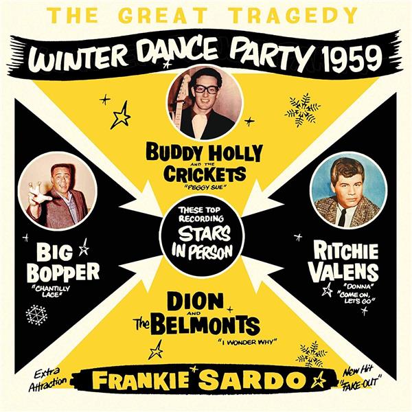 The great tragedy : winter dance party 1959 - Front Cover