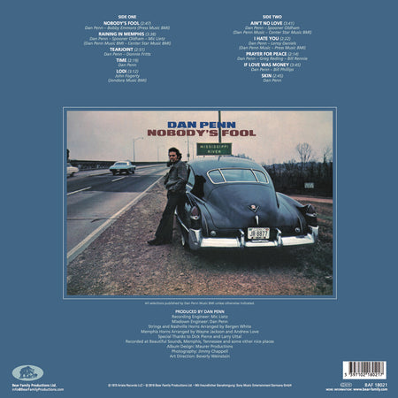 NOBODY'S FOOL-HQ/REISSUE- - Back Cover