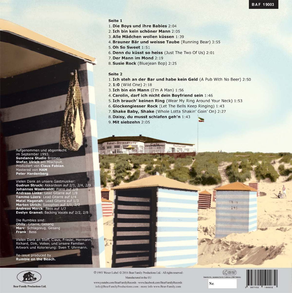 RANDALE AM.. -REISSUE- - Back Cover