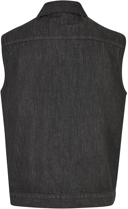 Veste  de Urban Classics - Denim Sans Manches - S à 3XL - pour Homme - noir - Urban Classics - View 2