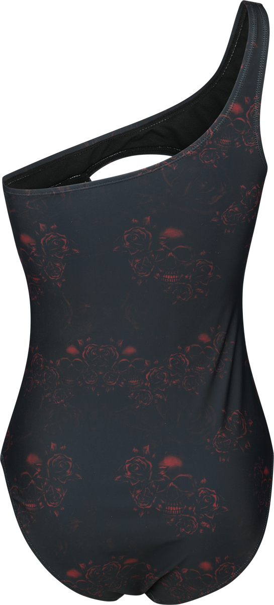 Maillots de bain  de Black Premium by EMP - Asymmetric Swimsuit - S à XXL - pour Femme - noir - Black Premium by EMP - View 2