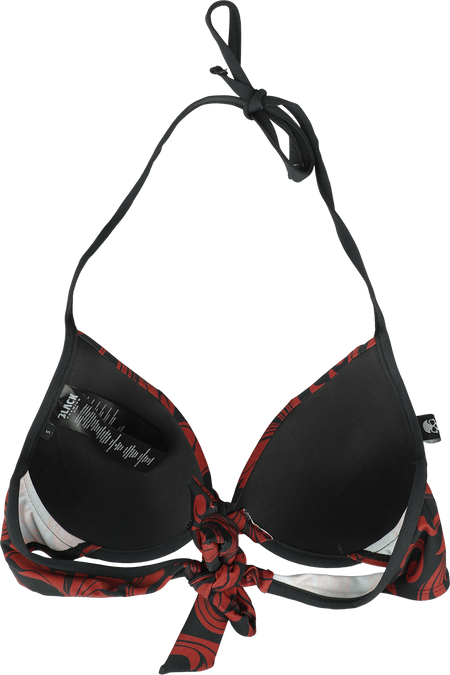 Haut de bikini  de Black Premium by EMP - Bikini Top With Ornaments - M à XXL - pour Femme - noir - Black Premium by EMP - View 2