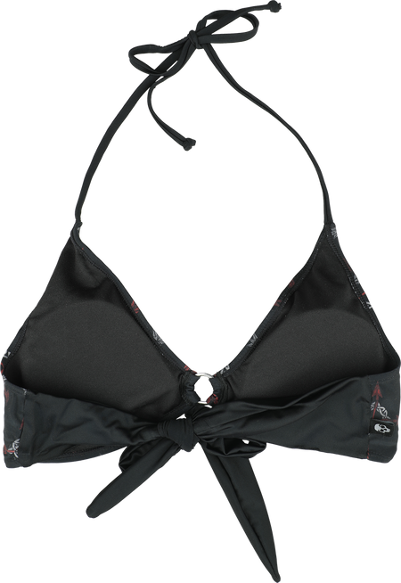 Haut de bikini  de Black Premium by EMP - Bikini Top With Celtic Prints - S à XXL - pour Femme - noir - Black Premium by EMP - View 2
