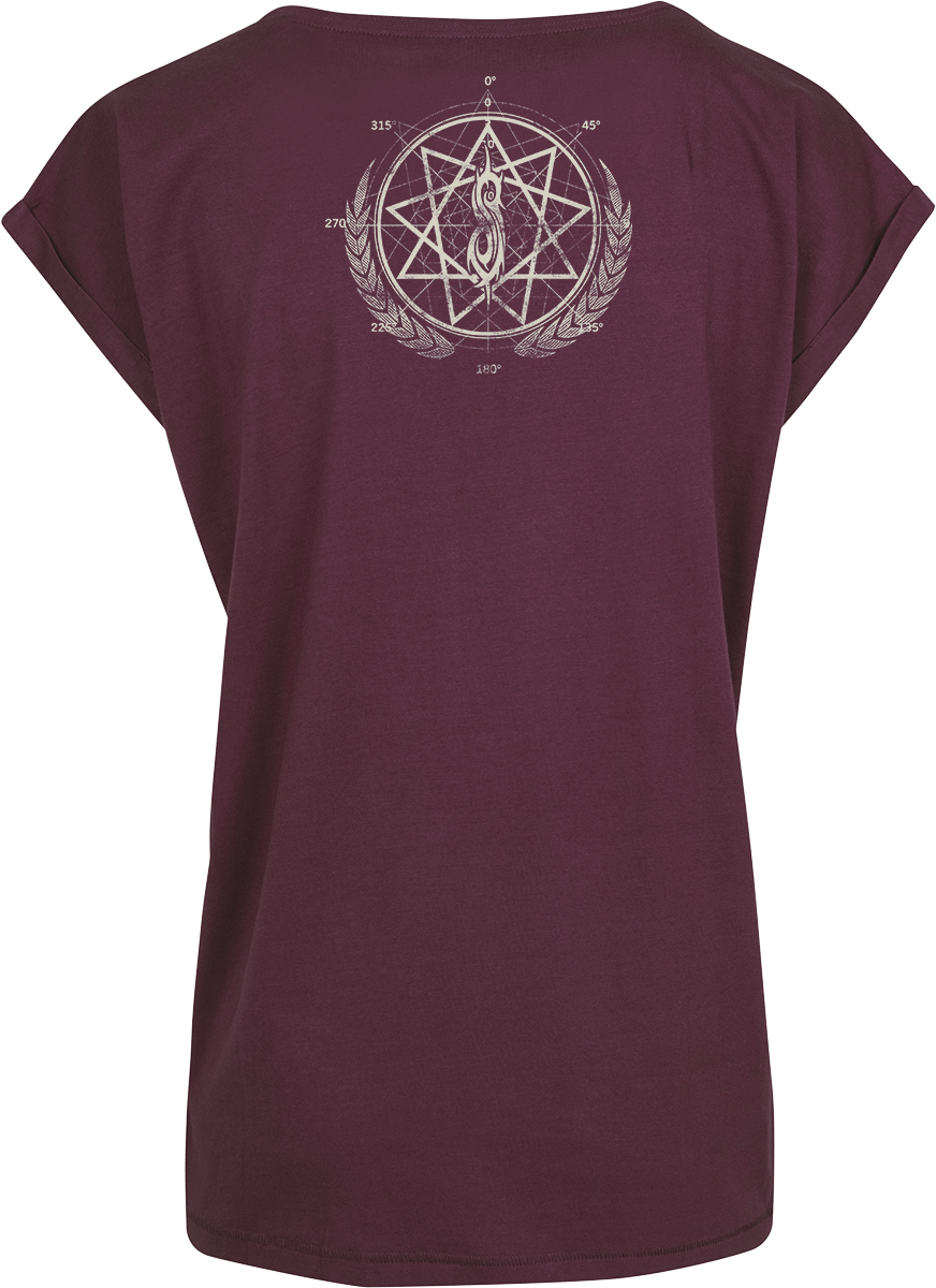 T-Shirt Manches courtes  de Slipknot - Blurry - XS à XL - pour Femme - rouge - Slipknot - View 2