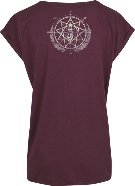 T-Shirt Manches courtes  de Slipknot - Blurry - XS à XL - pour Femme - rouge - Slipknot - View 2