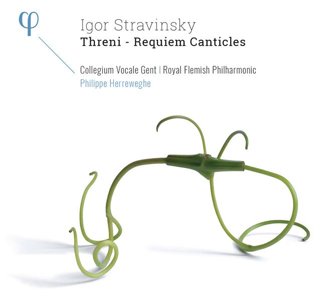 Threni Requiem canticles - Front Cover