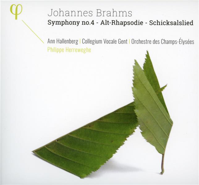 Symphonie numéro 4, Alt-Rhapsodie, Schicksalslied - Front Cover