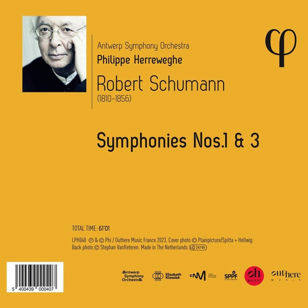 Symphonies Numéros 1 et 3 - Front Cover
