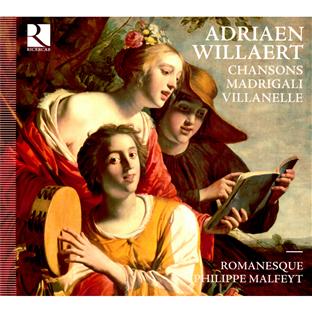 Chansons madrigali villanelle - Front Cover