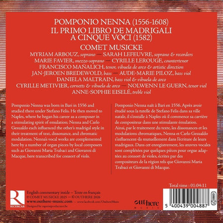 Il primo libro de madrigali - Front Cover