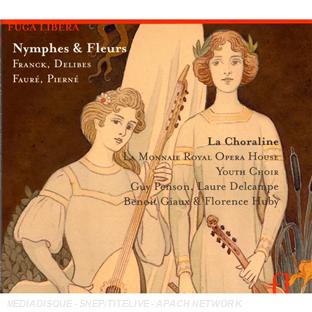 Nymphes et fleurs - Front Cover