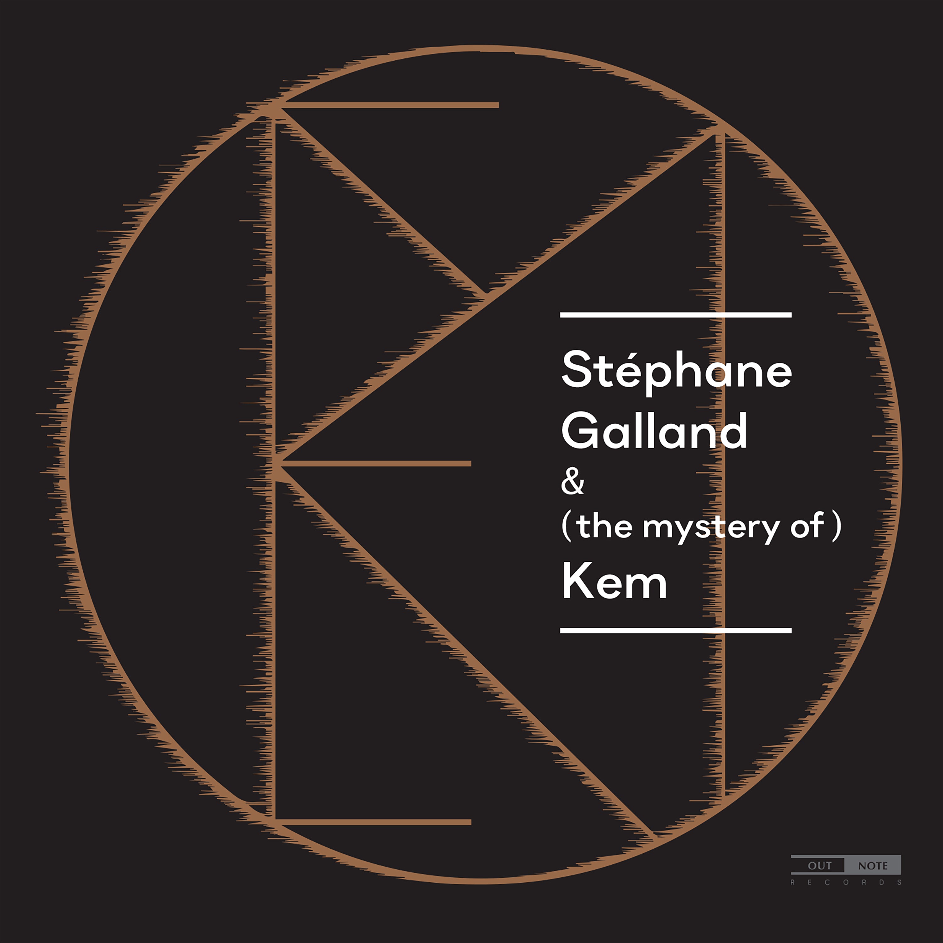 Stephane Galland & / the mystery of / Kem - Front Cover