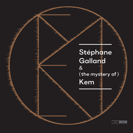 Stephane Galland & / the mystery of / Kem - Front Cover