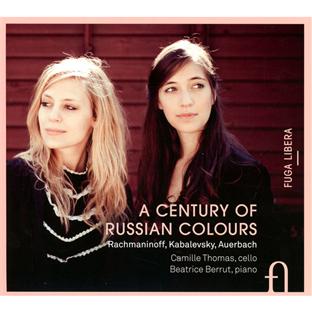 Un siècle de musique russe - Sonates pour violoncelle et piano - Front Cover