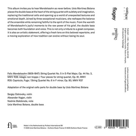 Mendelssohn X Files - Front Cover