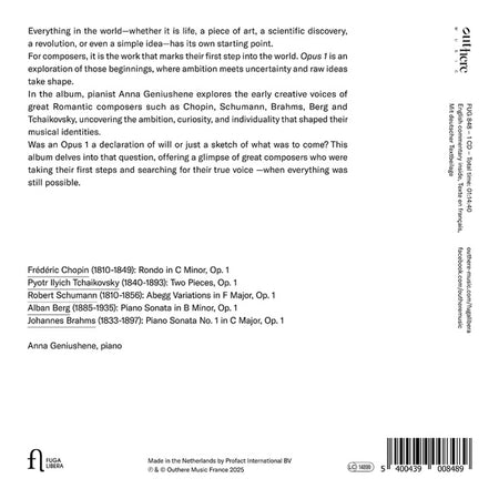 Opus 1 - Front Cover