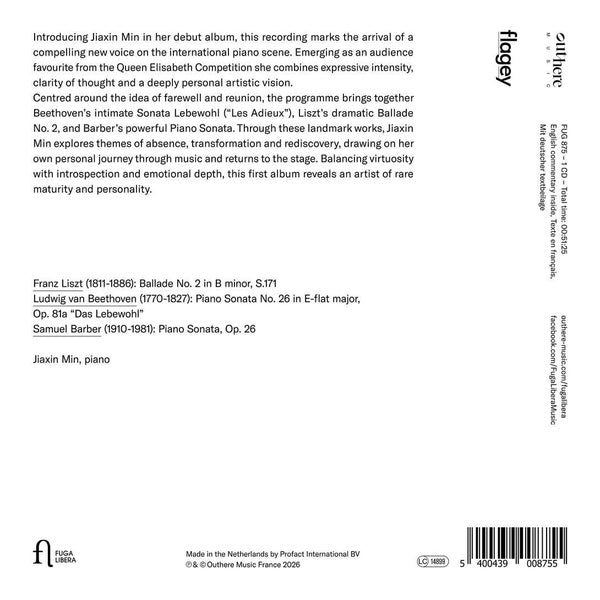 Das Lebewohl - Front Cover
